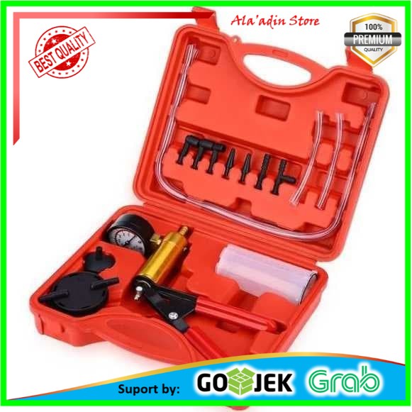 Cuci Gudang Vacuum Pistol Brake Bleeder Kit Bleeding Rem ABS Mobil