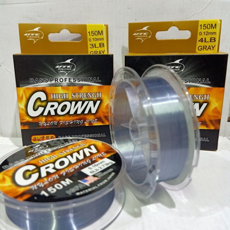 Senar Pancing Nylon Utecate Crown 150M TERBAIK