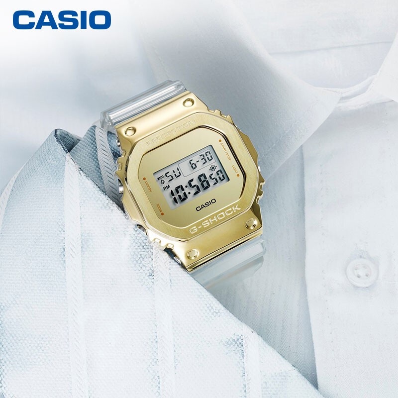 COD G-Shock Glacier Gold Series Men's Shockproof Waterproof Sports Watch GM-110SG-9APR GM-6900SG-9PR GM-5600SG-9PR