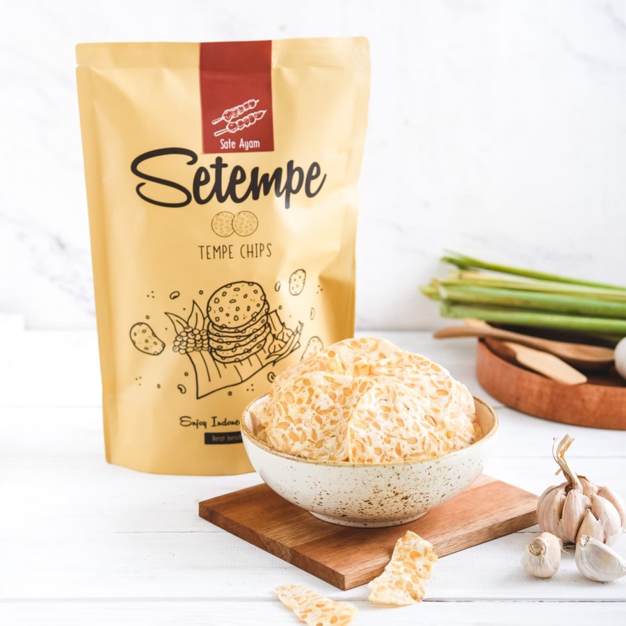 

Keripik Tempe Setempe Rasa Sate Ayam