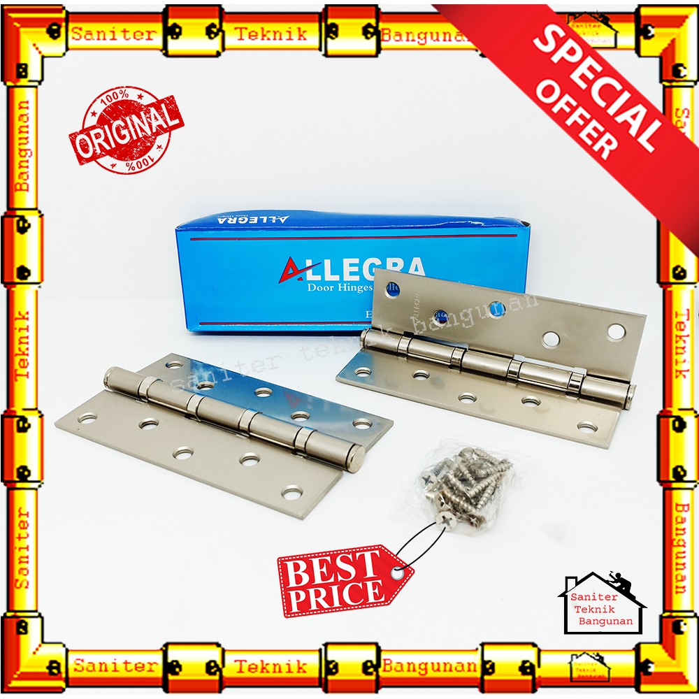 Engsel Pintu Lemari 5&quot; Inch Allegra