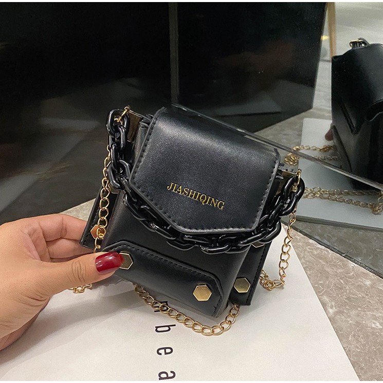 GT 1796 RISCE TAS SELEMPANG MINI IMPORT BOX WANITA CEWEK PEREMPUAN JAKARTA BATAM