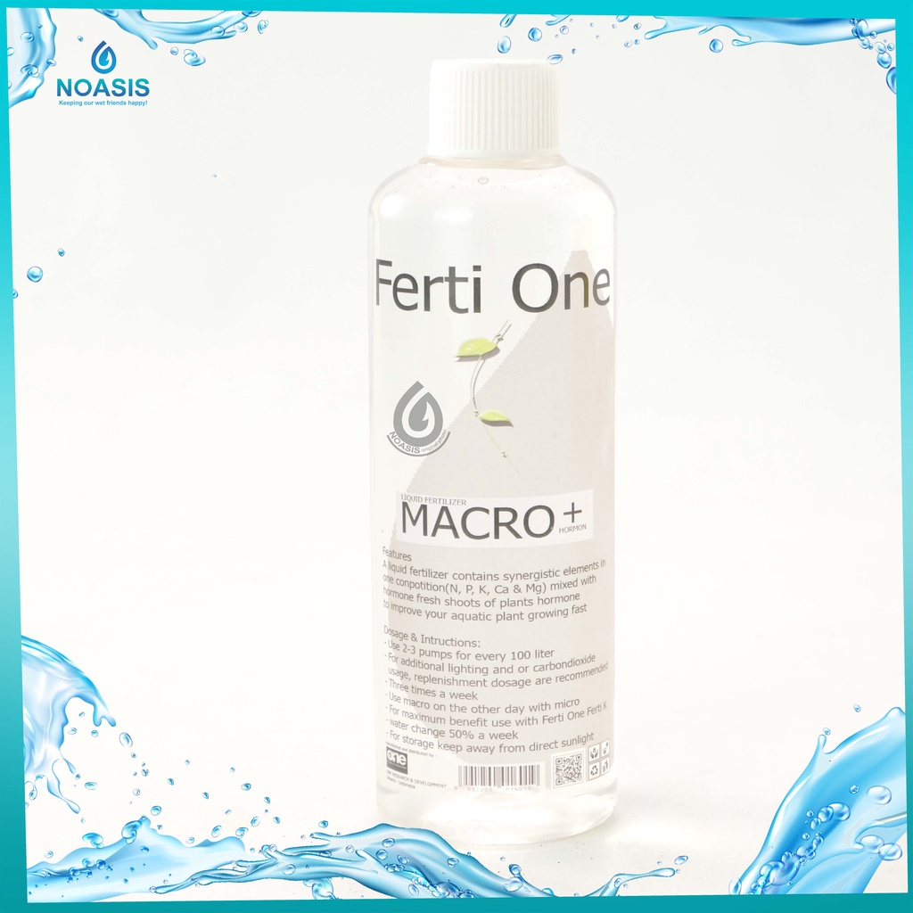 PAKET PUPUK CAIR AQUASCAPE FERTI ONE MICRO,MACRO,FERTI K 250 ML PROMO