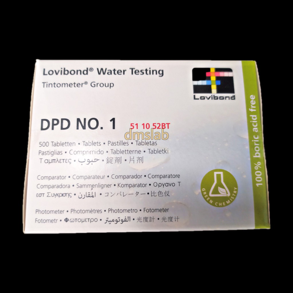 

DPD No.1, Lovibond, Cat. 511052BT