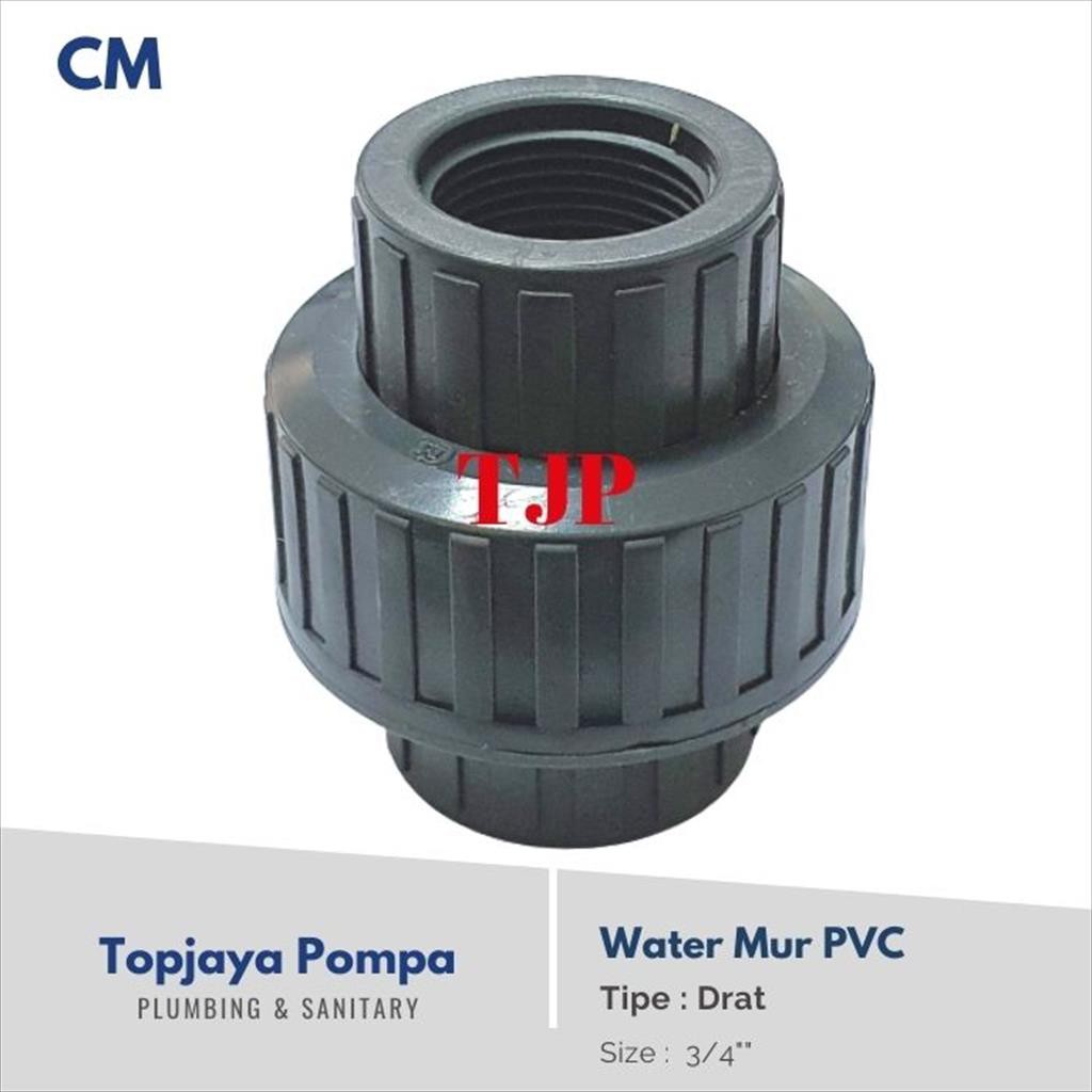 WATER MUR DRAT PVC TW 3/4&quot;