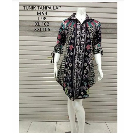 TUNIK BATIK MODERN WANITA DEWASA