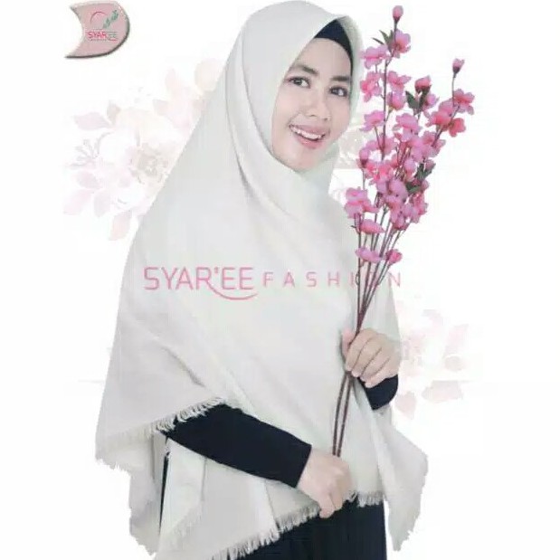 Rx Fashion Jilbab Segi Empat Rawis supernova bahan supernova