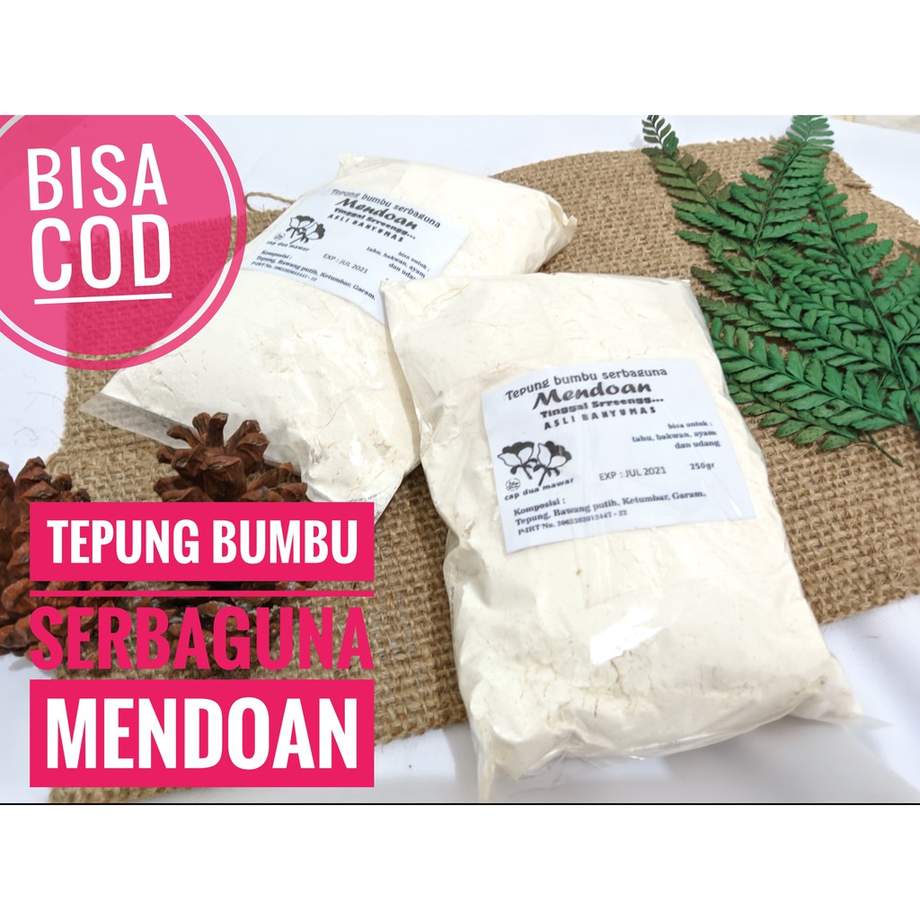 

Tepung Serbaguna Tepung Mendoan Khas Banyumas 250gr