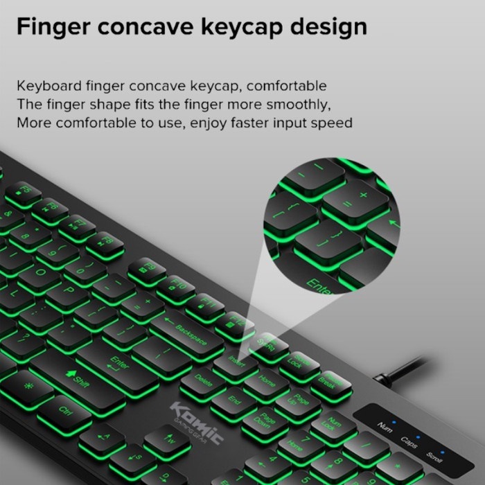 Komic KG-K223 Keyboard Gaming Membrane