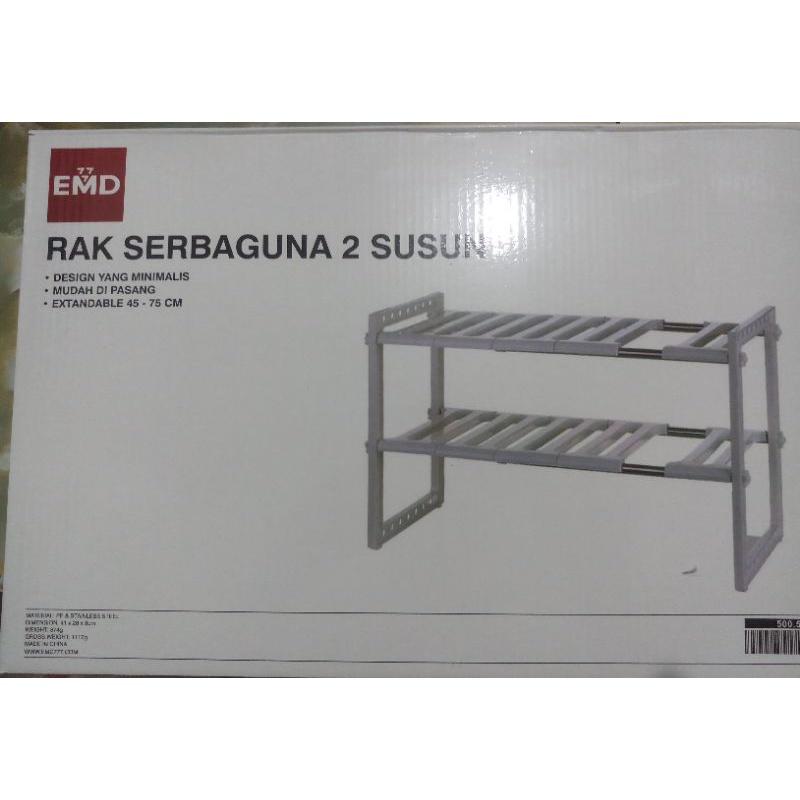 rak plastik susun 2 Emd777