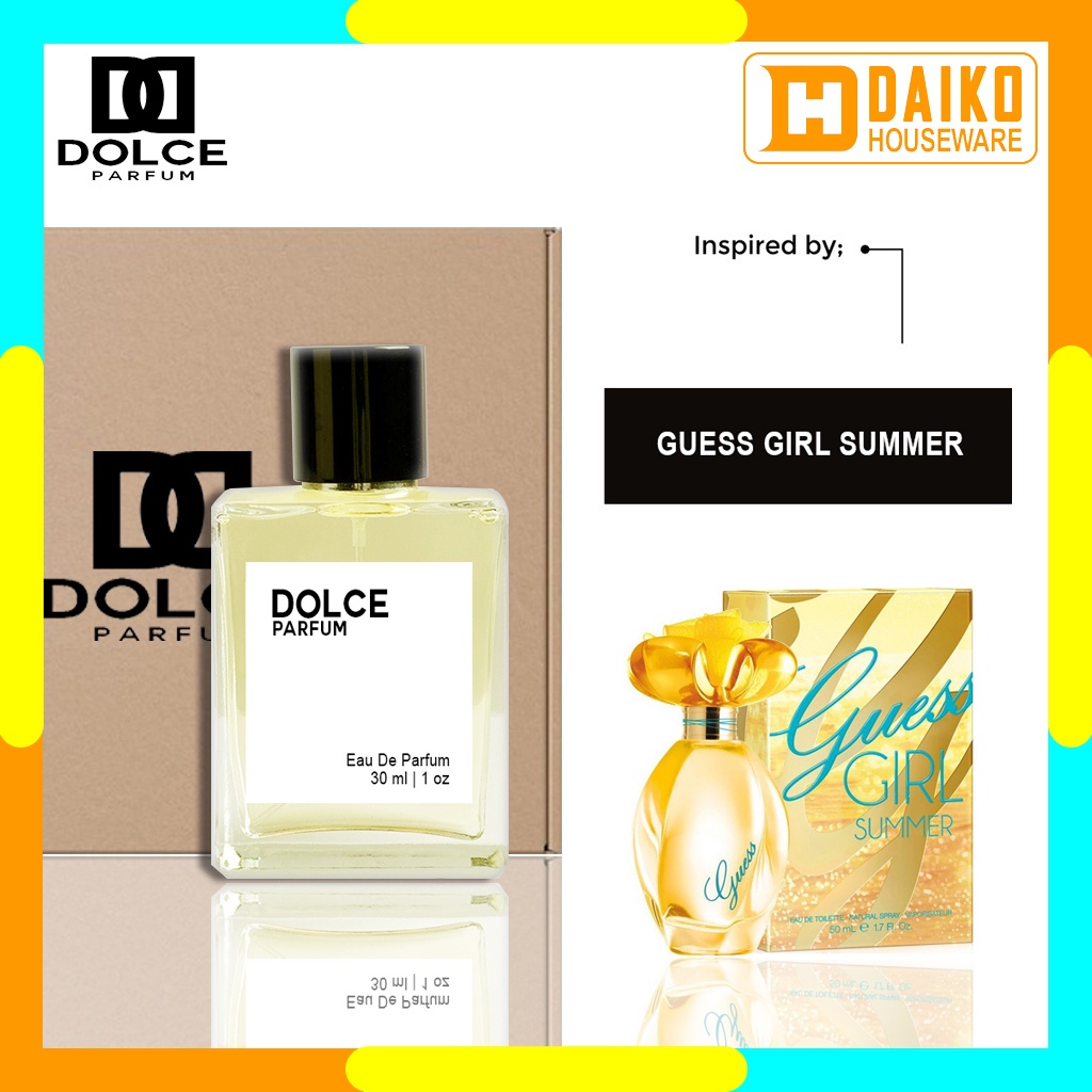 Parfum Girl Summer Women - Inspired Perfume Wanita Wangi Floral Woody Musk Soft Tahan Lama