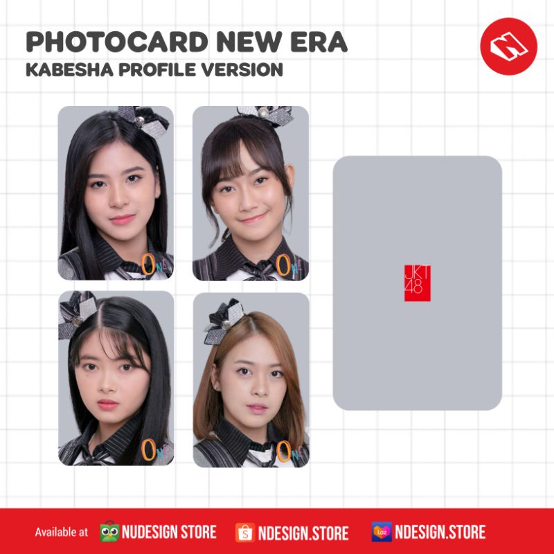 NDESIGN - PHOTOCARD JKT48 KABESHA PROFILE