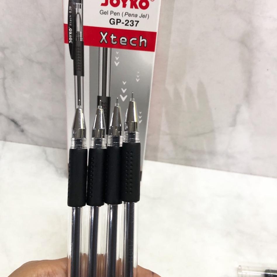 

Top Brand 1011 - SELUSIN ( 12 PCS ) Pulpen Hitech Gel Pen Hi-Tech Xtech Joyko GP-237 0.28 mm / Bolpen / Bolpoin / Pulpen / Pena