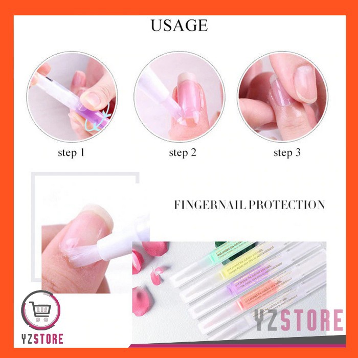 Vitamin Kuku Serum Nail Cuticle Kutikula Revitalizer Oil Menicure Pedicure YZ66