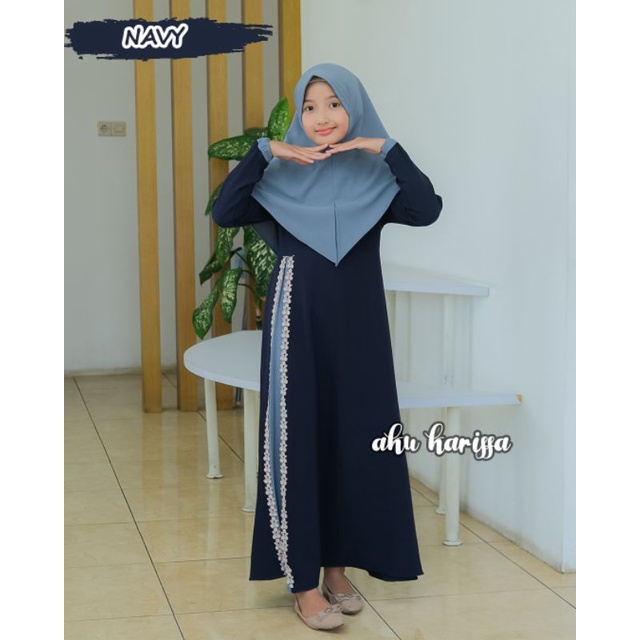 GAMIS ANAK SET KAYLA KIDS ORI AKU KARISSA GAMIS KIDS SYARI MURAH KEKINIAN