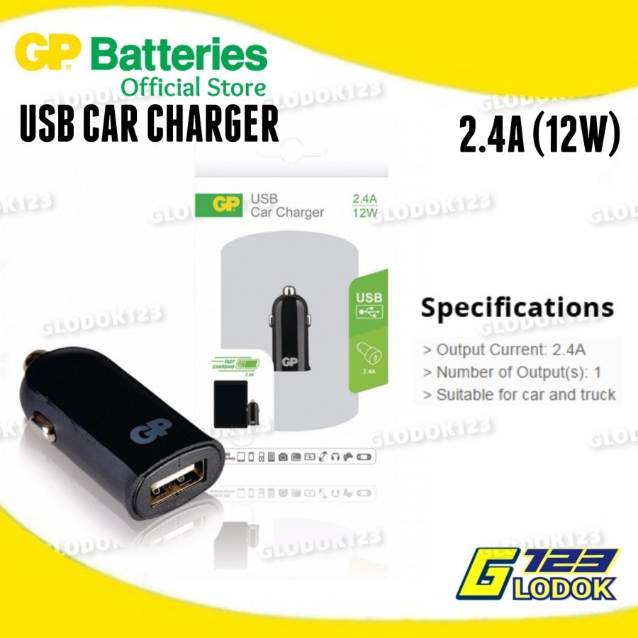 OTG USB Charger 2.4A 12W Car Charger