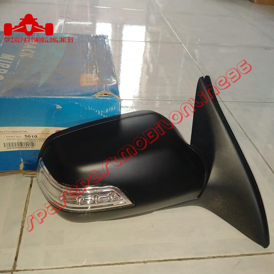 Spion Daihatsu Xenia 2010 Elektrik Lipat Lampu Hitam EMGI 5010 5011