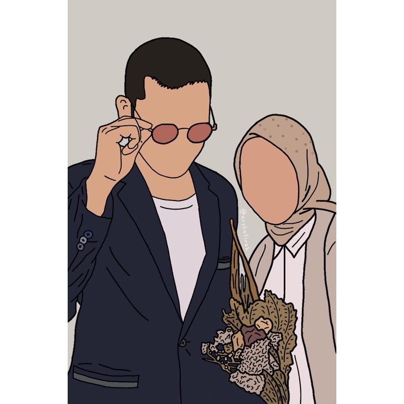 Jasa Ilustrasi - Ilustrasi Line Art