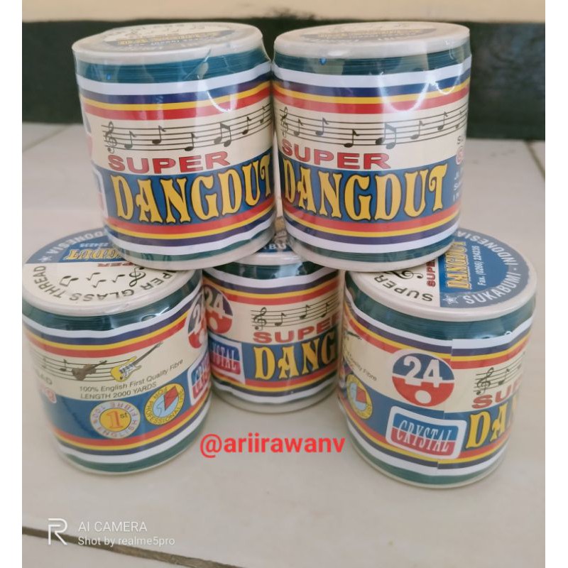 Gelasan benang katun/jait DANGDUT 0.24
