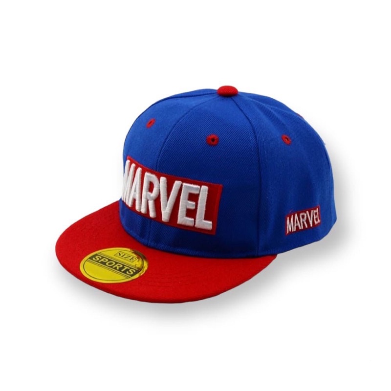 Topi Snapback Anak Bordir Marvel Usia 3-10 thn/Topi Anak Laki Laki