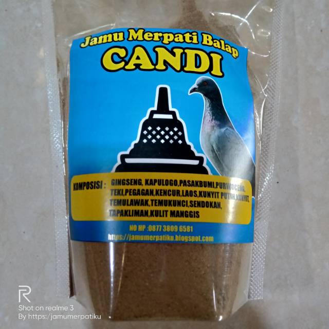 Jamu Merpati Sprint Balap