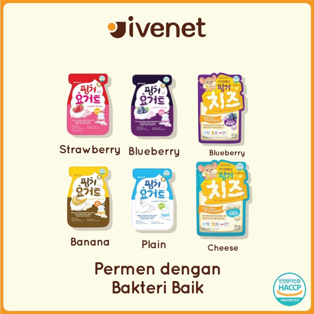 Castle - Ivenet Finger Yogurt / Finger Cheese - Snack Jajanan Cemilan Permen Bayi dan Anak