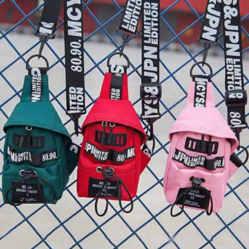 Jimin Waistbag - Tas Pinggang Murah - Tas Remaja - Tas Ala Korea - Tas Murah