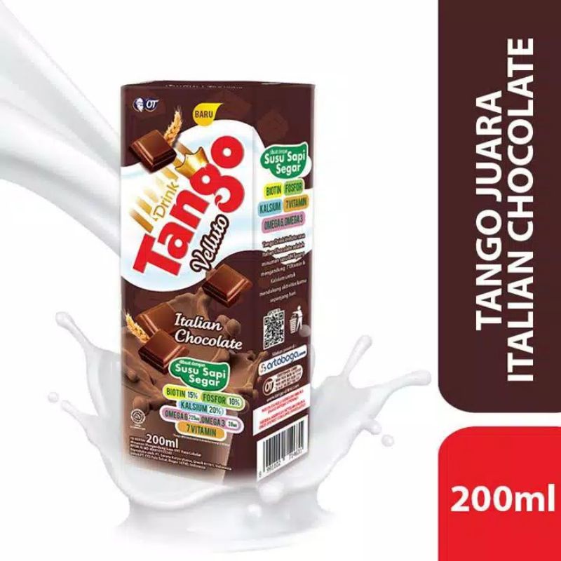 

Susu Tango Juara Italian Chocolate 200 Ml