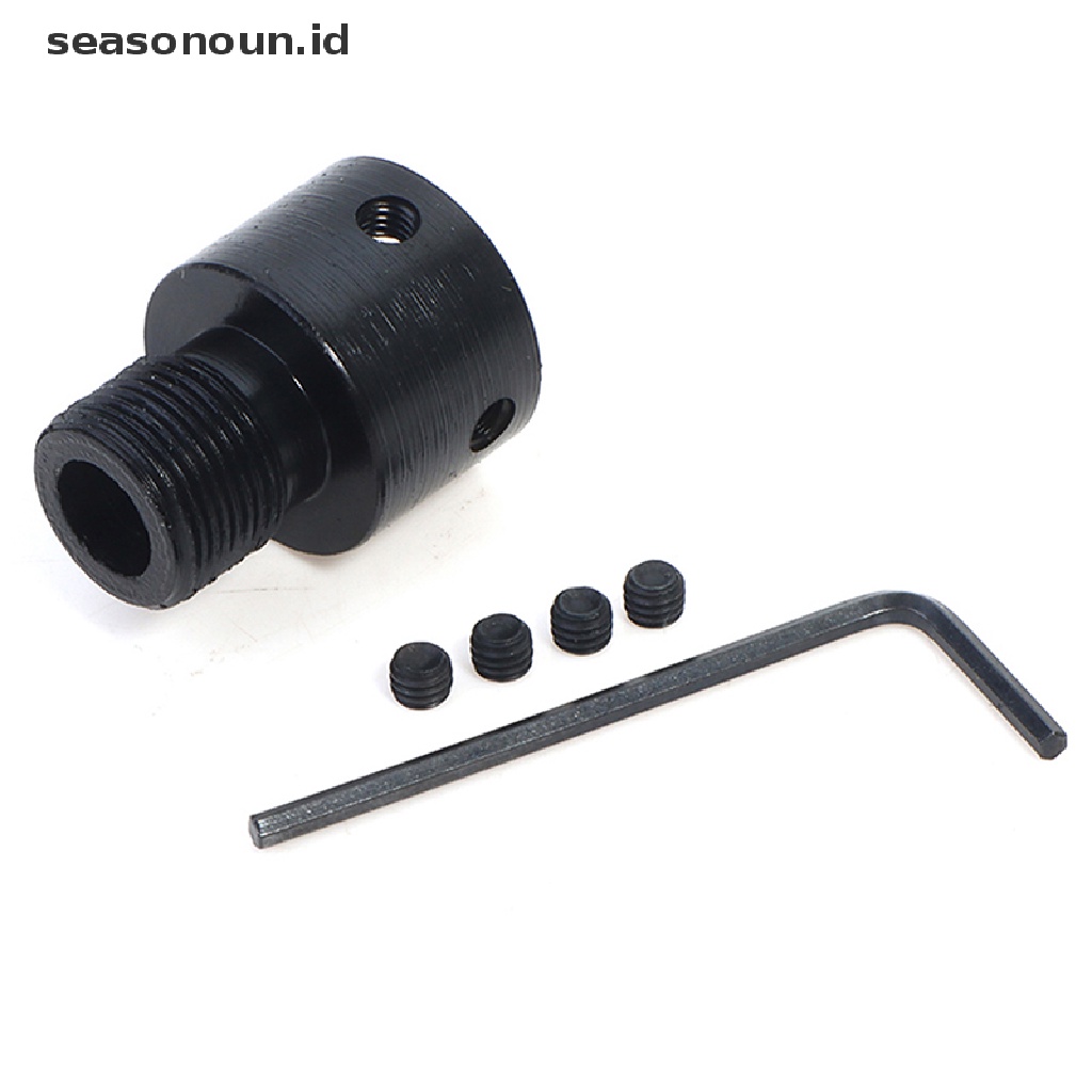 Muzzle Brake Adapter M14X1 Kiri AK / SKS Taktis CNC Steel Untuk 7.62x39 M14