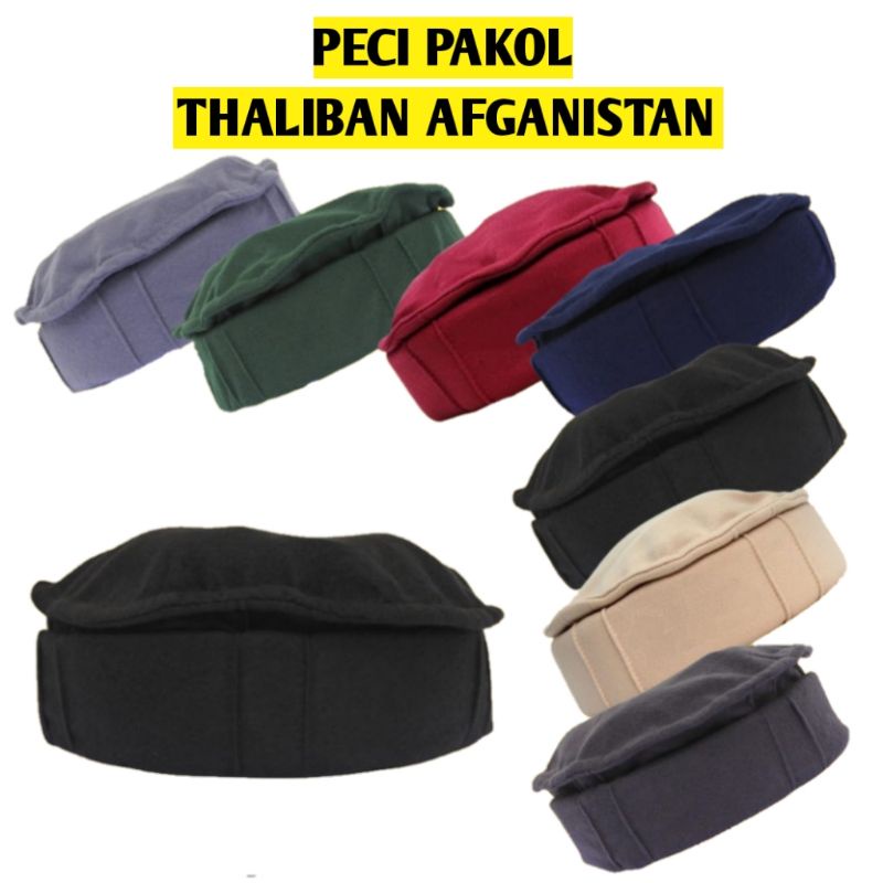 Peci Pakol Thaliban Peci Afganistan Peci Hijrah