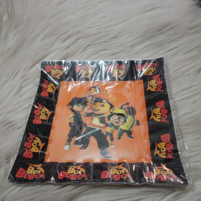 piring kue ulang tahun karakter boboiboy