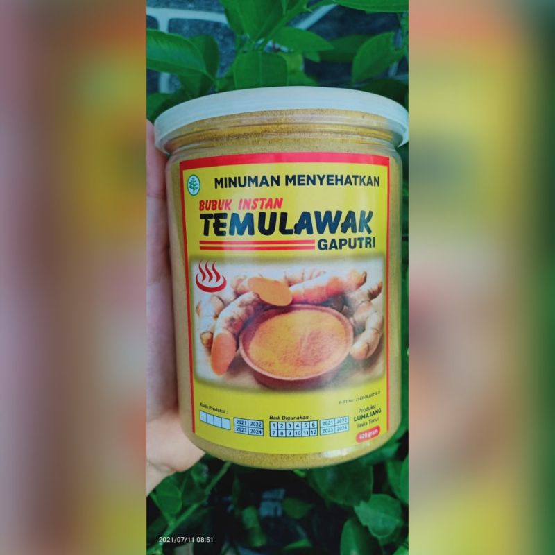 

BUBUK INSTAN Temulawak