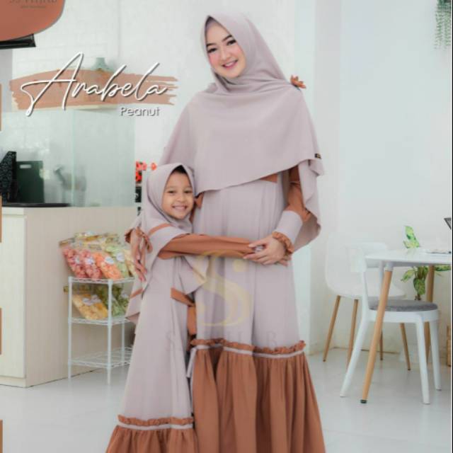 Gamis couple arabella ori ss hijab