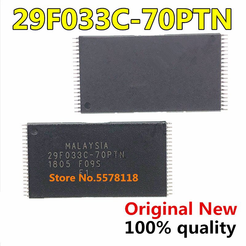 5-10pcs100% Baru Original MBM29F033C-70PTN 29F033C-70PTN 29F033C TSOP40 Chipset Dalam Stok