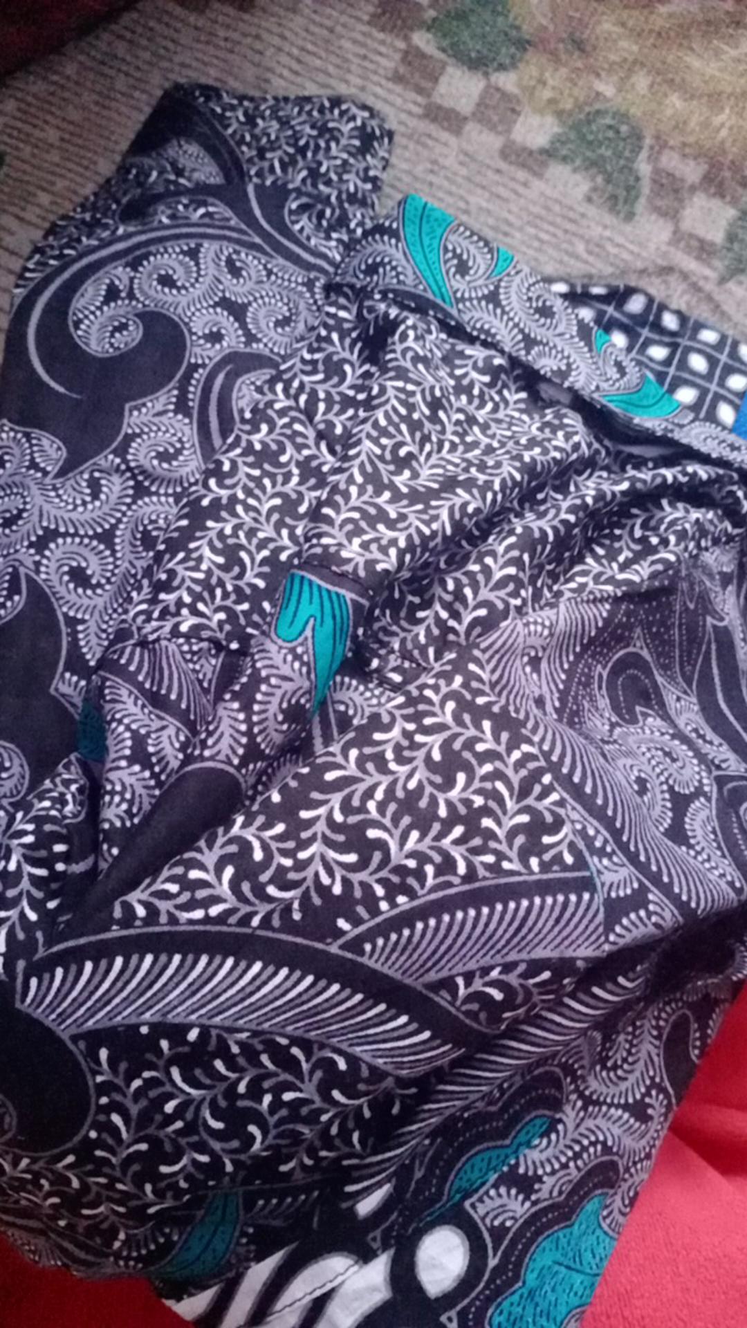 Baju Gamis Batik Wanita - Jumbo - Allsize - Syari - Embos