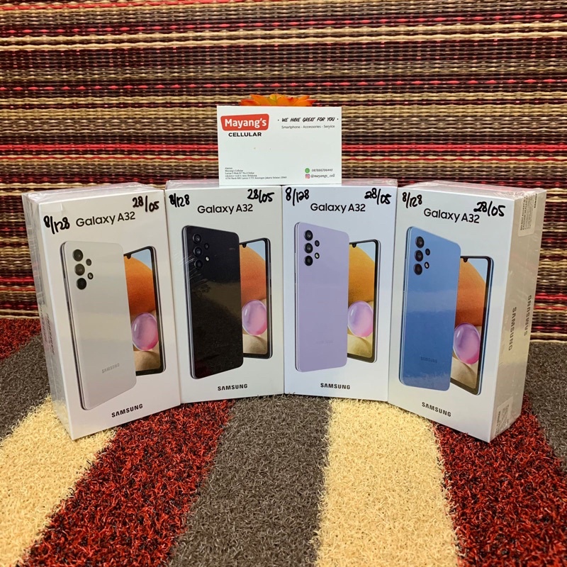 Samsung galaxy A32 8/128gb garansi resmi | samsung A32 ram 8/128gb garansi resmi sein indonesia-1