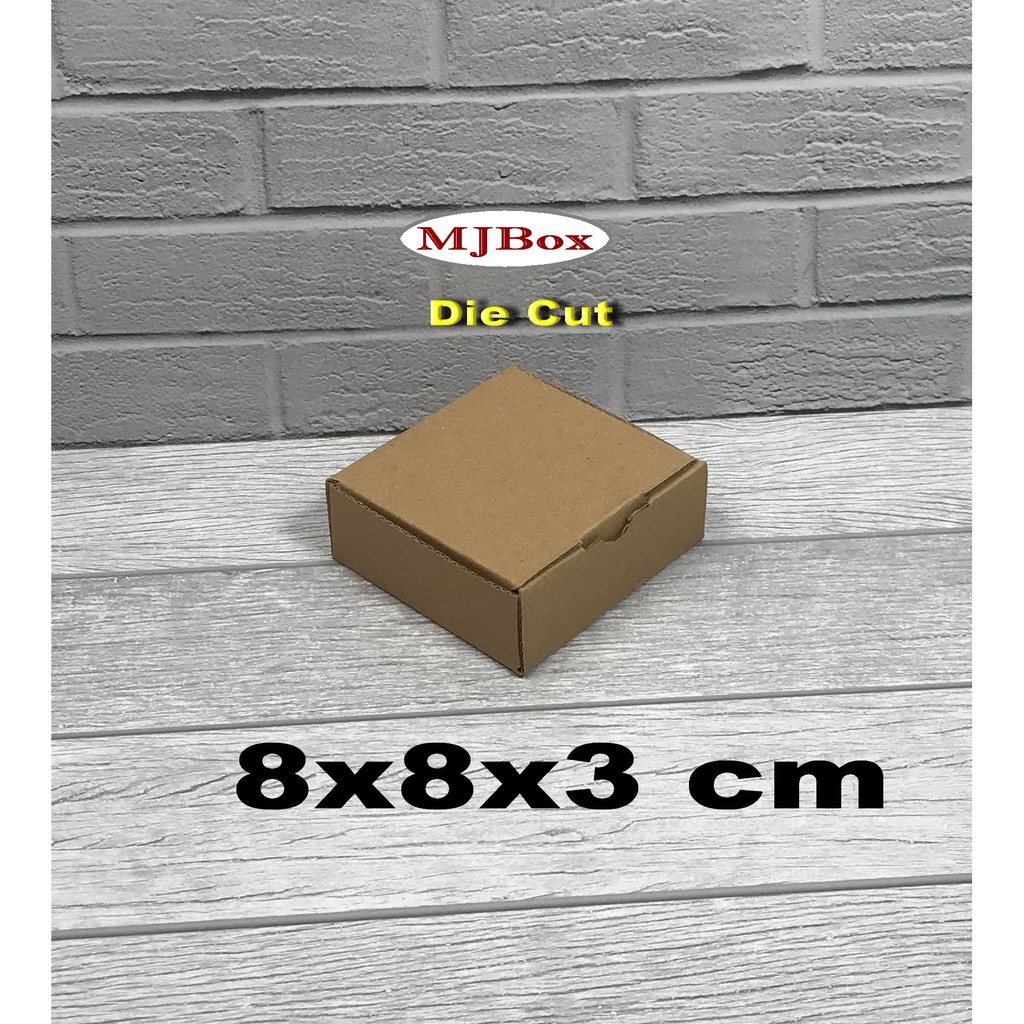 Kardus Uk.8x8x3 cm.....Die Cut-1