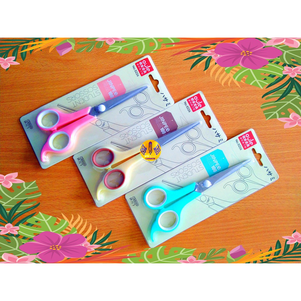 

Gunting Kertas Fancy Imato OL-5226 Oulo Jimpee Scissors Stainless