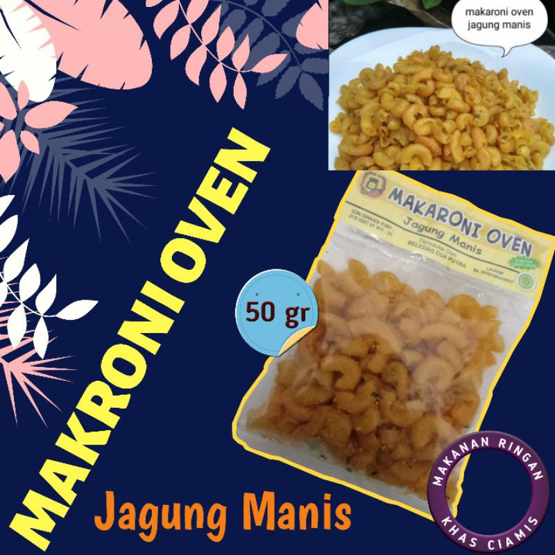 

Makroni Oven Jagung manis 50 gr