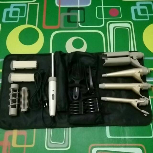 Alat catok curly rambut Philips HP 4698 SECOND