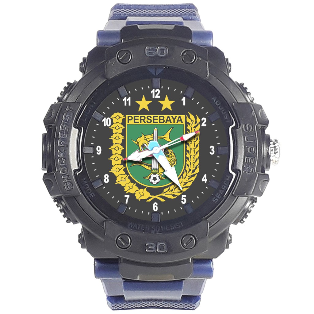 Jam Tangan  PERSEBAYA MOTIF 5 Bagus