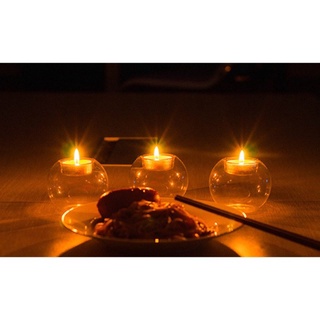 Tempat Lilin Dengan Bahan Kristal Kaca Bergaya Klasik Untuk Hiasan #2