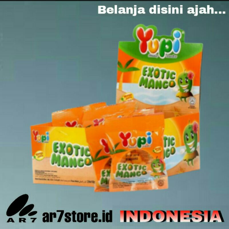 

YUPI Permen Exotic Mango isi 24 pcs