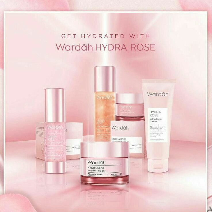 

WARDAH HYDRA ROSE SATUAN /DAY NIGT TONER SERUM GEL TO FOAM
