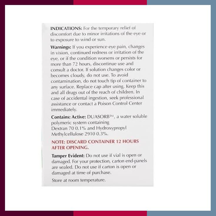 Alcon Tears Naturale Free / Artificial Tears / Air Mata Buatan 32 Vial