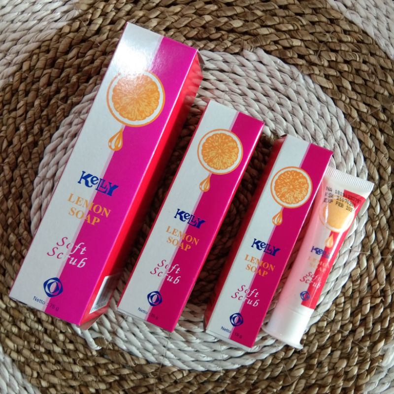 Kelly Lemon Soap Soft Scrub