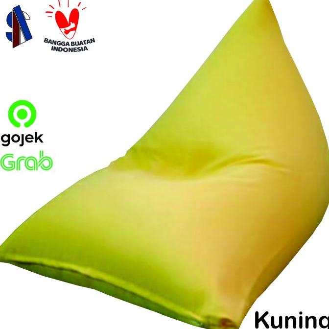 

Bean Bag Triangle, Sofa Malas Jukung, Termasuk Isian Styrofoam, Kuning Strwom12