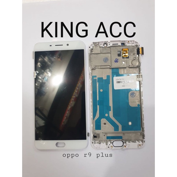 LCD TOUCHSCREEN FRAME OPPO R9 PLUS