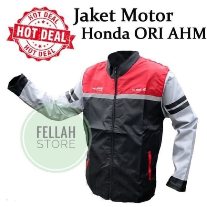 Jaket Honda Motor XL Parasit Besar Terlaris