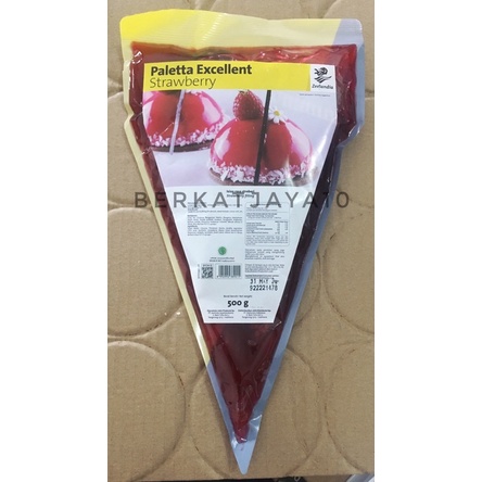 

Selai Strawberry Excellent Paletta Zeelandia kemasan asli 500gr